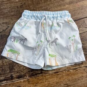Sal & Pimenta Safari swim shorts size 2T